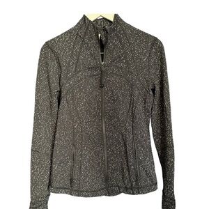 lululemon athletica Black and White Speckled Jacket